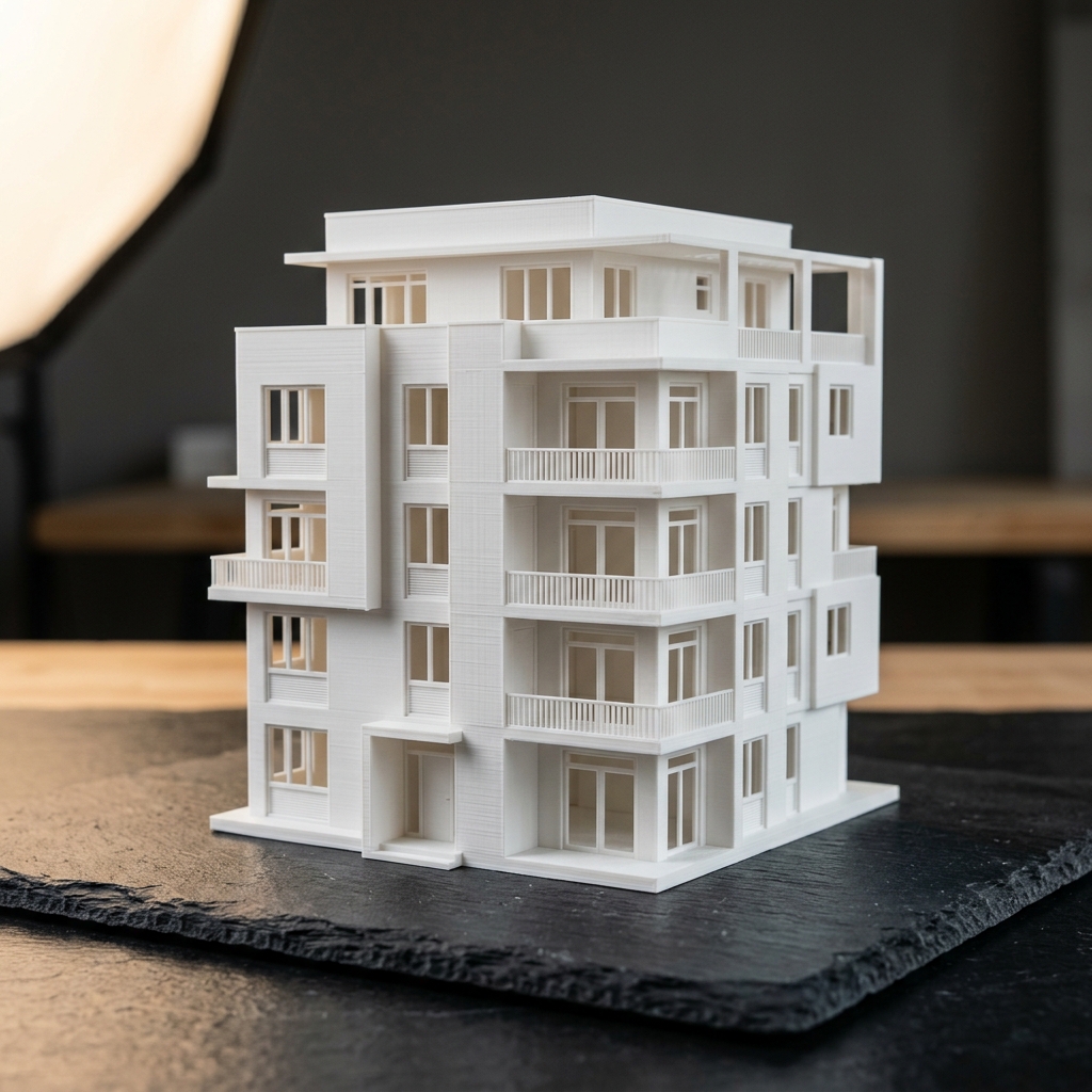 3D baskı mimari maket
